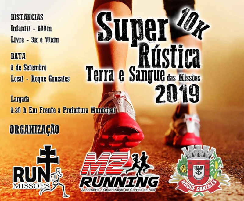 1° SUPER RÚSTICA TERRA E SANGUE DAS MISSÕES NESTE DOMINGO
